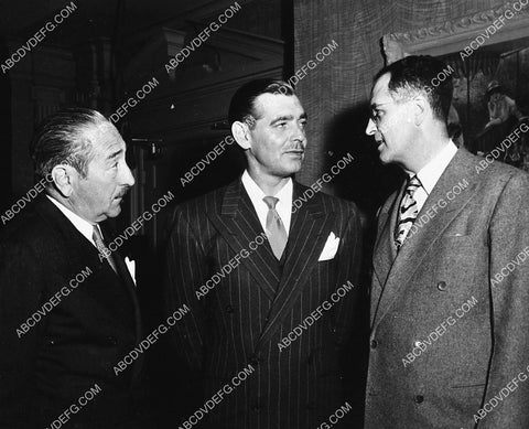Adolphe Menjou Clark Gable & Sec of Agriculture Anderson 1909-25