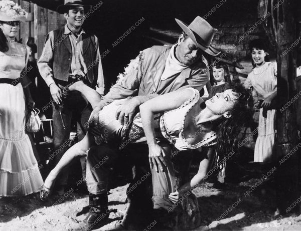 John Wayne spanks Maureen OHara by GG Shower Curtain