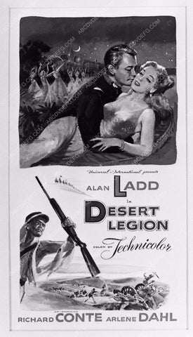 Alan Ladd add slick film Desert Legion 2614-01