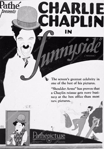 ad slicke Pathe Charlie Chaplin Sunnyside 3199-02