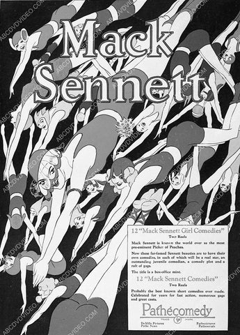 ad slick Mack Sennett bathing beauties comedies 3246-05