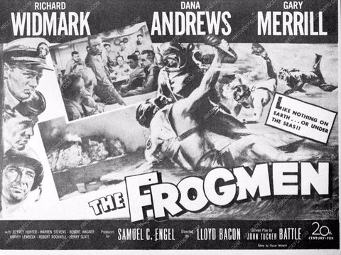 ad slick Richard Widmark Dana Andres 3309-02