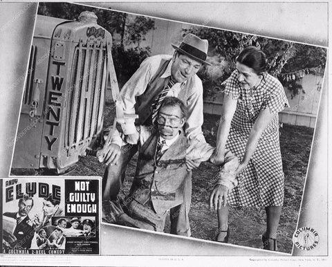 ad slick Shemp Howard Andy Clyde short Not Guilty Enough 3451-22