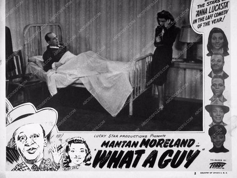 ad slick Mantan Moreland What A Guy 3598-22