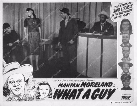 ad slick Mantan Moreland What A Guy 3598-26