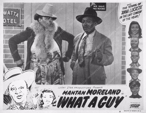 ad slick Mantan Moreland What A Guy 3598-27