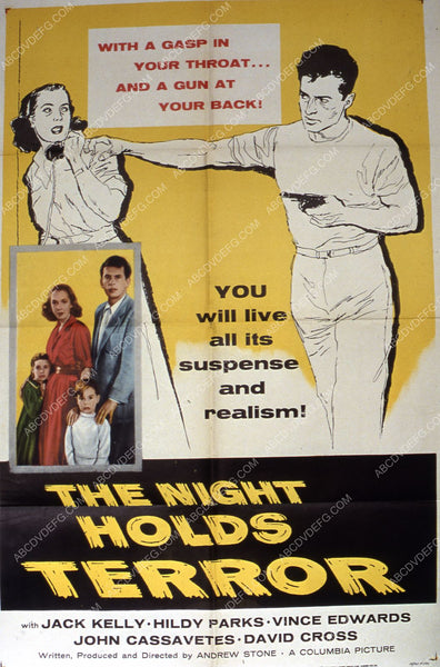 Jack Kelly Hildy Parks film The Night Holds Terror 35m-1576