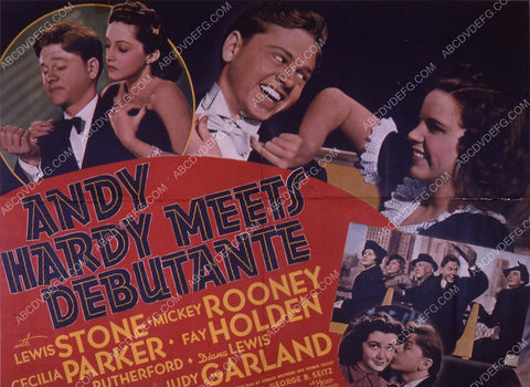 Judy Garland Mickey Rooney film Andy Hardy Meets Debutante 35m-4381