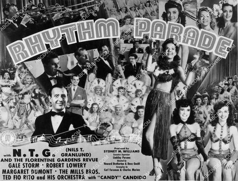 ad slick Nils T Granlund Gale Storm film Rhythm Parade 4930-15