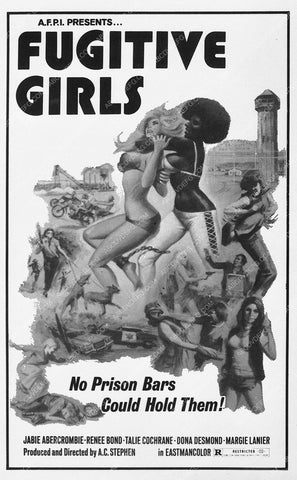 ad slick Renee Bond Fugitive Girls 8173-15