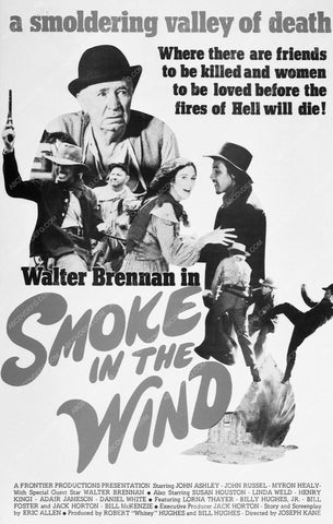 ad slick Walter Brennan Smoke In The Wind 8173-31