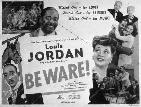 ad slick Louis Jordan Beware 8761-26