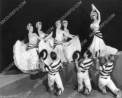 Alex Romero and his dance team film Meet Me on Broadway 8B11-328