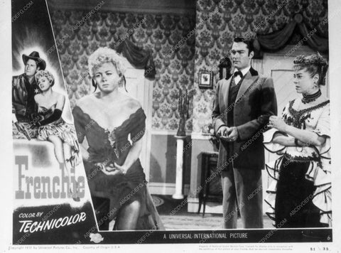 ad slick Shelley Winter Joel McCrea film Frenchie 9021-25