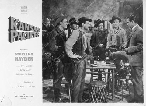 ad slick Sterling Hayden Kansas Pacific 9396-20