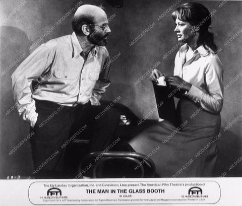 ad slick Maximilian Schell The Man In the Glass Booth 9412-17