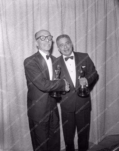 1955 Oscars please help me out Academy Awards aa1955-11</br>Los Angeles Newspaper press pit reprints from original 4x5 negatives for Academy Awards.