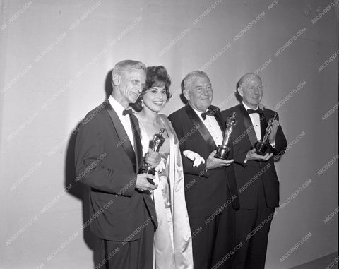 1959 Oscars someone please help me out Academy Awards aa1959-32</br>Los Angeles Newspaper press pit reprints from original 4x5 negatives for Academy Awards.