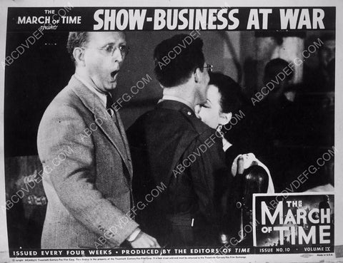 ad slick March of Time newsreels Show-Business at War 8b20-10675