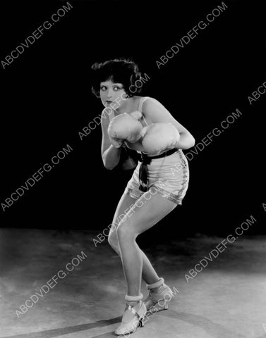 adorable Clara Bow in boxing gloves film Rough House Rosie 8b20-11054