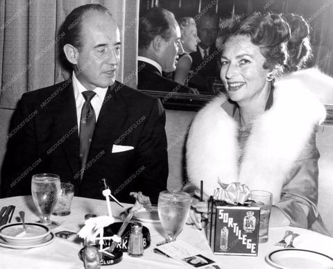 Agnes Moorehead dining at the Stork Club nightclub 8b20-1808