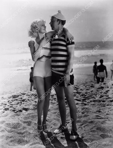 Alice Faye and friend on the beach in their swimwear 8b20-3693
