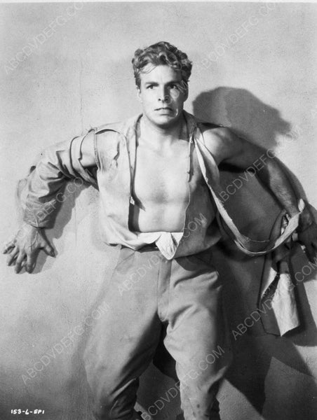 8b20-6996 Buster Crabbe showing off beefcake physique 8b20-6996 8b20-6996