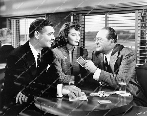 Clark Gable, Ava Gardner, Edward Arnold - 1947 film The Hucksters - 0426-003
