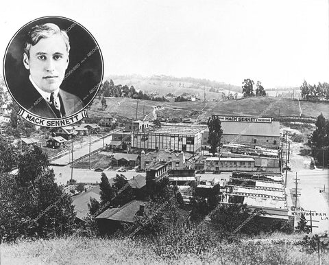 historic Hollywood California - Mack Sennett Keystone Studios - from 1916, North Hollywood Calif - 0435-002