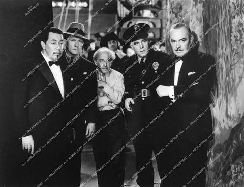Warner Oland, Guy Usher, William Demarest, Maurice Cass, Fred Kelsey - 1936 film Charlie Chan at the Opera - 0441-016