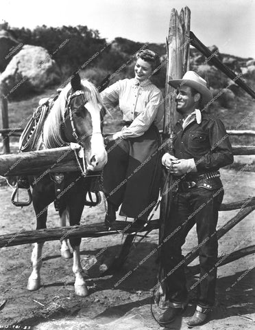 Gene Autry, Gail Davis, Champion the horse - 1950 film Indian Territory - 0459-004