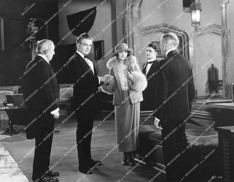 Eleanor Boardman, Tyrone Power Sr, Raymond Griffith, Wallace MacDonald, Ford Sterling, Heinie Conklin, Ruby Lafayette, Jane Mercer - 1923 silent film The Day of Faith - 0463-022