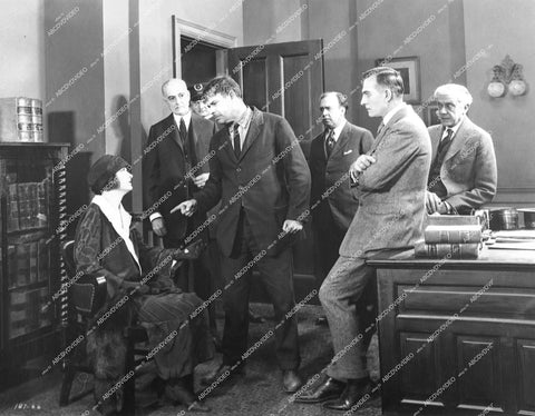 Eleanor Boardman, Tyrone Power Sr, Raymond Griffith, Wallace MacDonald, Ford Sterling, Heinie Conklin, Ruby Lafayette, Jane Mercer - 1923 silent film The Day of Faith - 0463-035