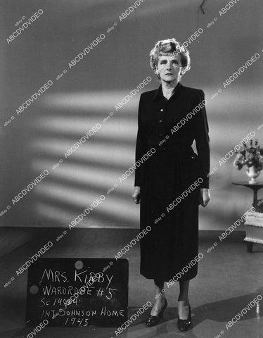 Gladys Cooper costume wardrobe slate portrait film Homecoming - 11006-005