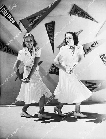 Rosemary & Priscilla Lane dancing away film Varsity Show - 11006-021