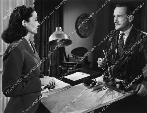 George Sanders, Gail Patrick film Quiet Please Murder - 11008-005