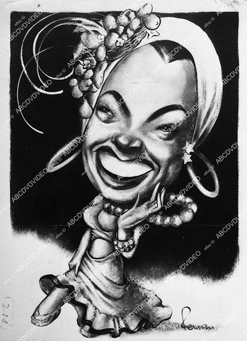 great Carmen Miranda caricature - 11009-018
