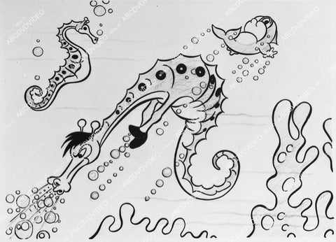 animated characters cartoon film The Little Goldfish - 11018-022