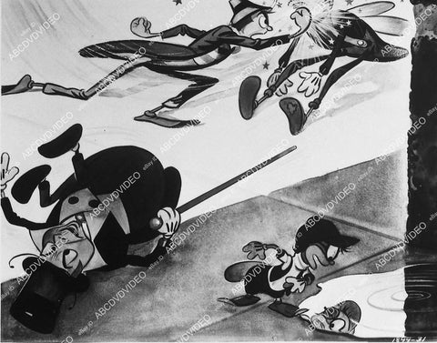 animated characters insects in Fleischer cartoon film Mr Bug Goes to Town - 11019-023