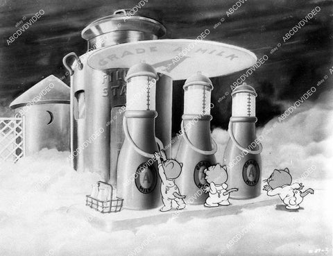 animated characters cats in cream heaven MGM cartoon The Milky Way - 11019-038