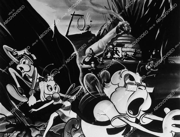 animated characters insects in Fleischer cartoon film Mr Bug Goes to T ...