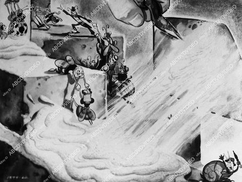 animated characters insects in Fleischer cartoon film Mr Bug Goes to Town - 11020-011