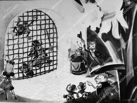 animated characters insects in Fleischer cartoon film Mr Bug Goes to Town - 11020-017