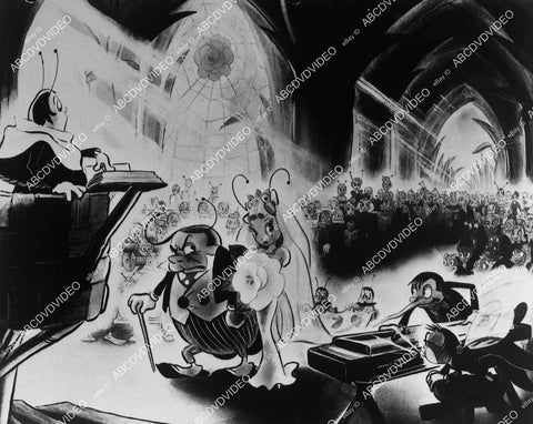 animated characters insects in Fleischer cartoon film Mr Bug Goes to Town - 11020-020