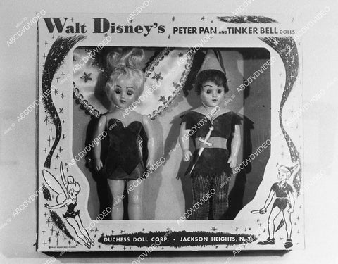 cool merchandise for Disney Animated Peter Pan & Tinkerbell dolls - 11021-025