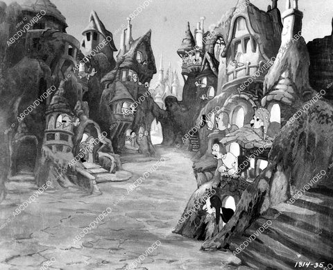 animated characters Fleischer cartoon film Gulliver's Travels - 11024-008