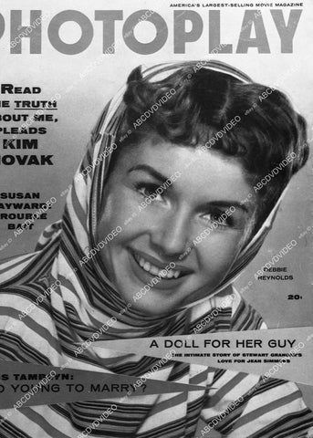Debbie Reynolds Photoplay magazine cover - 11025-002
