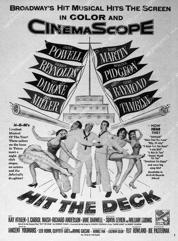 Jane Powell, Tony Martin film Hit the Deck - 11027-036