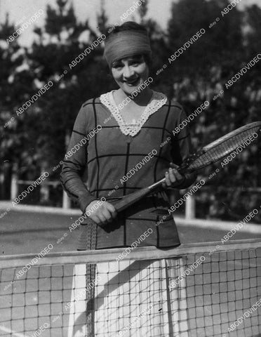 candid Irene Rich on the tennis court - 11031-026