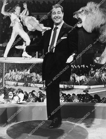 Don Ameche in front of Circus montage - 11036-032